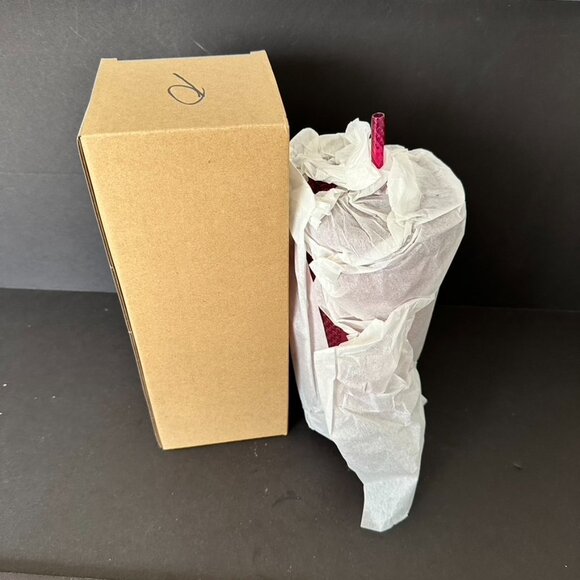 Starbucks Walt Disney World Parks Geometric Castle Tumbler With Straw Red Pink - Picture 2 of 6